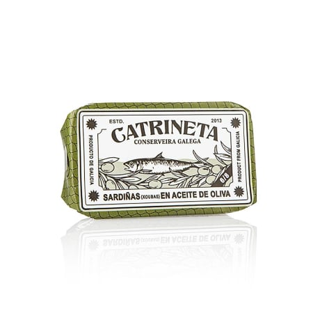 Conserve - Sardine, XOUBAS, intregi, in ulei de masline, Catrineta, 81 g