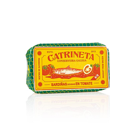 Conserve - Sardine, XOUBAS, intregi, in sos de rosii, Catrineta, 81 g