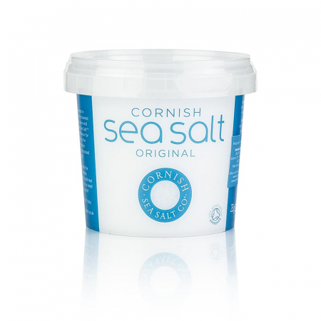 Sare de mare din Marea Nordului - Sare de mare Cornish Sea, fulgi de sare de mare, Cornwall / Anglia, 225 g