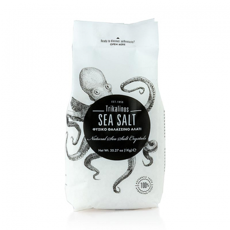 Sare de mare din Franta / Italia / Spania / Cipru / Africa - Sare de mare, Trikalinos, Grecia, 1 kg