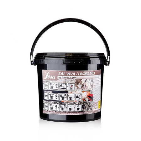Aditivi alimentari - Sare „Sal Viva / Living Salt” de Ángel León, Sosa, 3 kg