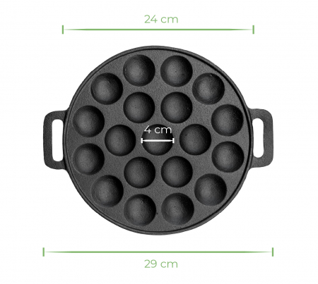 Sareva Poffertjes Tigaie Fonta Ø24 cm [3]
