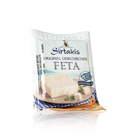 Branzeturi - Branza greceasca Feta DOP, branza de oaie, 200 g