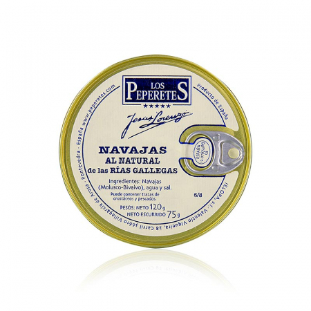 Conserve - Scoici - Navaja de Finisterre, Jelo, Los Peperetes, 120 g
