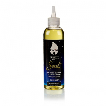Zahar - Secret de Flambage Poivre Noire (Piper negru) Gel Flambare, 200ml