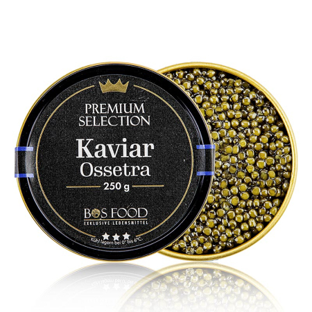 Caviar - Selecție de caviar - Ossetra / Osietra, fara conservanti - 250gr