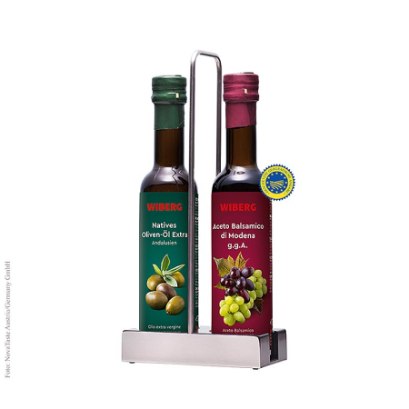 Otet balsamic - Set cu ulei de masline si Aceto Balsamico IGP, 500 ml, 2 x 250 ml