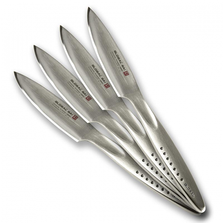 Global - Cutite si accesorii - Set de cutite pentru friptura, 11,5cm, Global SAI-T01 / 4, 4 bucati.