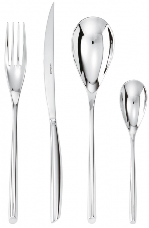 Set de tacamuri otel inoxidabil Sambonet 24 buc - Colectia Bamboo [2]