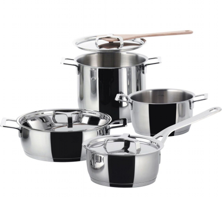 Seturi de oale si tigai - Set de tigaie Alessi din 4 piese oale si tigai