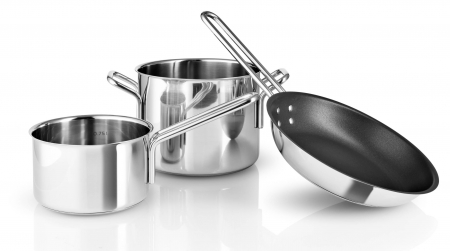 Seturi de oale si tigai - Set de tigaie Eva Solo Set multiplu de 2 cu tigaie
