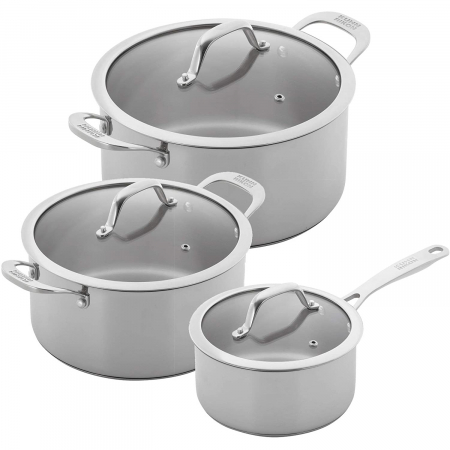 Seturi de oale si tigai - Set de tigaie Kuhn Rikon All Round - 3 piese`