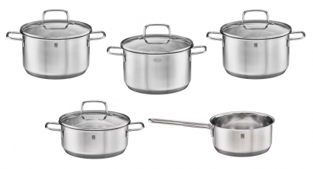 Seturi de oale si tigai - Set de tigaie Rosle Basic Line 5 piese