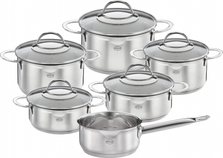 Seturi de oale si tigai - Set de tigaie Rosle rafinat 6 piese