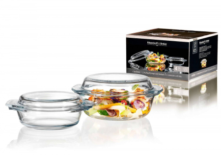 Set de vase pentru cuptor Ritzenhoff & Breker 2 piese 1,7 L [1]