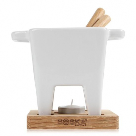 Ustensile de Bucatarie - Set Fondue Boska Tapas Alb 2 Pers