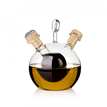 Bacanie - Aceto Balsamico si ulei de masline virgin in sticla speciala, 2x300 ml