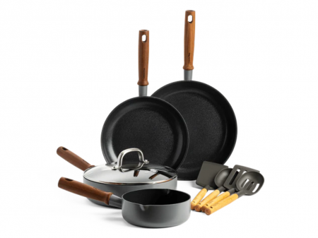Seturi de oale si tigai - Set tigaie Greenpan Mayflower PRO 9 piese