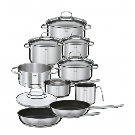 Seturi de oale si tigai - Set tigaie Rosle Elegance 10 piese