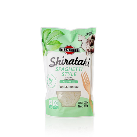 Taietei asiatici - Shirataki Spaghetti Style, din Konjac Root, Miyata, 270 g