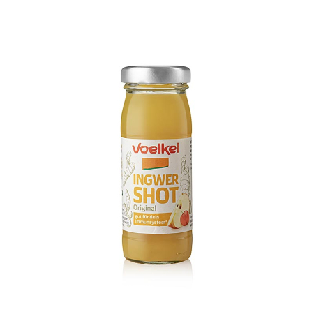 Bauturi racoritoare - Shot de mere cu ghimbir, BIO, Vegan, 95 ml