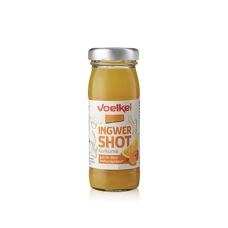 Bauturi racoritoare - Shot cu ghimbir si turmeric, BIO, 95 ml
