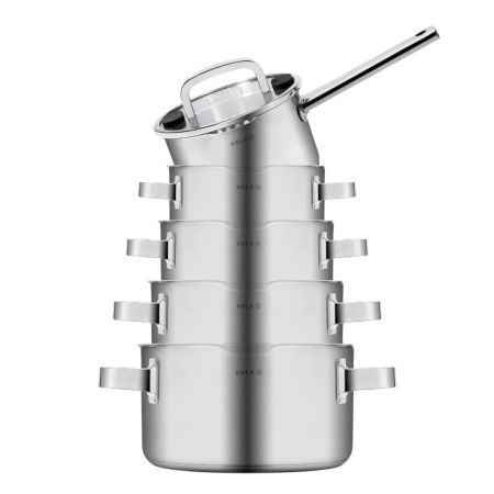 Seturi de oale si tigai - Set de cratite Sola Juvia 5 piese