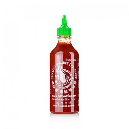 Bucatarie asiatica si etnica - Sos Chili Sriracha, picant, Flying Goose, 455 ml