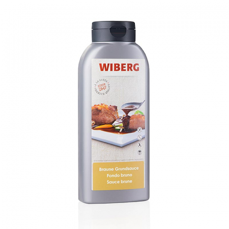 Sosuri, supe, fonduri - Sos de bază maro WIBERG, pastos, pentru 4,25 litri, 695 ml