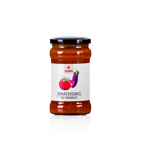 Sosuri, supe, fonduri - Sos de rosii si vinete pentru paste, Anemos, 280 g
