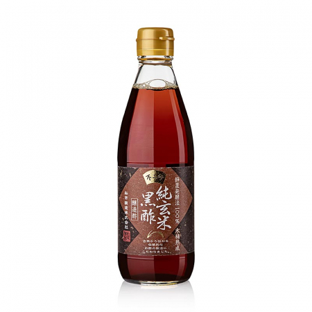 Bucatarie asiatica si etnica - Kurosu - Otet de orez brun negru, 360 ml