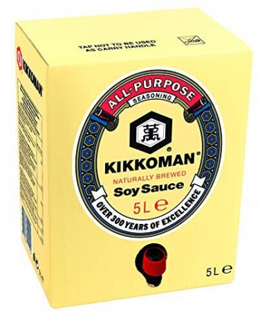 Sosuri de soia - Sos de soia, Kikkoman, Japonia, 5 L