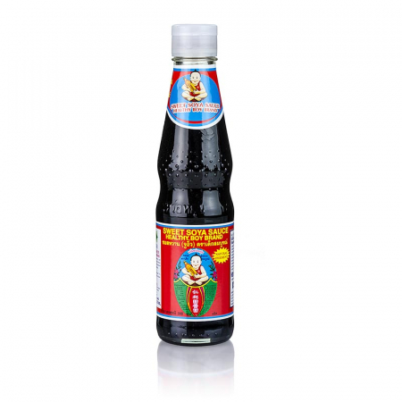 Bucatarie asiatica si etnica - Sos de soia - Shoyu, Healthy Boy, dulce cu 70% zahar, gros, 300 ml