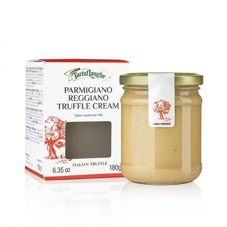 Trufe si specialitati din trufe - Sos Parmigiano Reggiano, Tartuflanghe, cu trufe de vara, sos parmezan, 180 ml