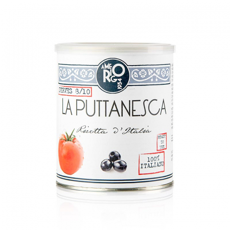 Sosuri, supe, fonduri - Sos Puttanesca, Amerigo, 800g