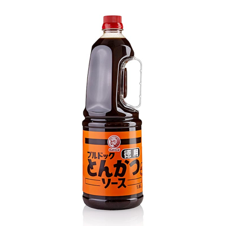 Sosuri de soia - Sos Tonkatsu, condiment lichid, Bulldog, 1,8 L