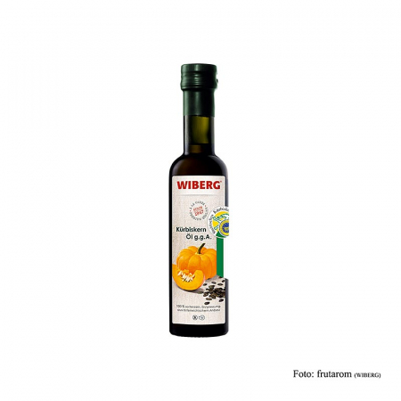 Ulei Wiberg Gastro - Ulei din semințe de dovleac din Stiria Wiberg, IGP, 100% pur, 250 ml