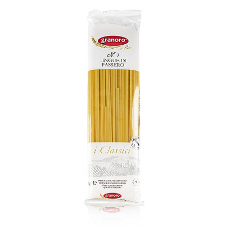 Bacanie - Paste Granoro Lingue di Passero, tagliatelle, 3mm, No.3, 500 g