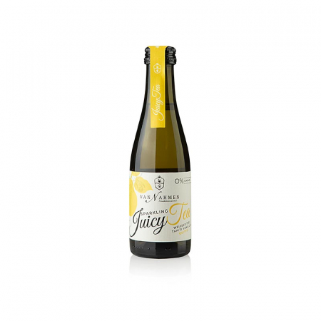 Bauturi racoritoare - Ceai alb Sparkling Juicy Tea - gutui si vanilie de Tahiti, organic, 200 ml