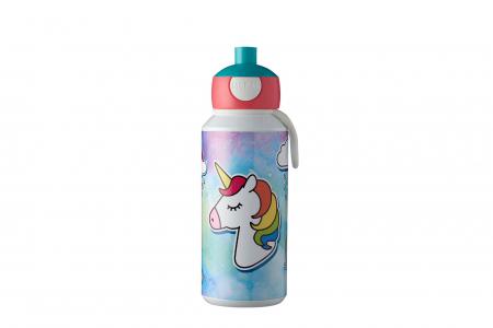 Noutati Gourmetto - Sticla de baut Mepal pop-up campus 400 ml - unicorn