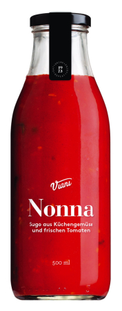Sosuri, supe, fonduri - Sugo alla contadina, Sos de rosii in stil taranesc - 500ml