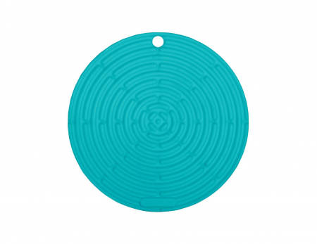 Accesorii - Suport din silicon clasic rotund Le Creuset, Caraibe