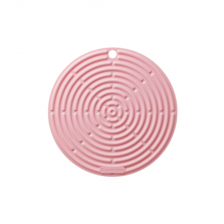 Accesorii - Suport din silicon clasic rotund Le Creuset, roz