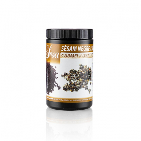 Aditivi alimentari - Susan negru, intreg, caramelizat, Sosa, 600 g