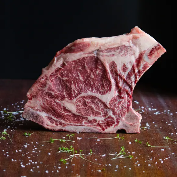 Carne si Preparate din carne - Antricot Vita bavarez, cu os, Scottona, 1,1 kg