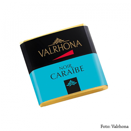 Tablete - Tablete de ciocolata neagra, Carré Caraibe, 66% cacao, 1 kg, 200 x 5g