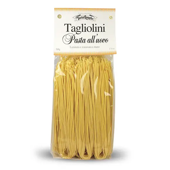 Bacanie - Tagliolini de ou (24%) rulati si stropiti manual Tartuflanghe 500g