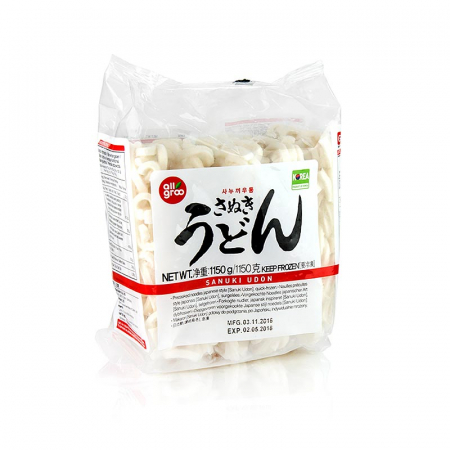 Taitei Udon, taitei de grau, usori, ovali, congelati, 5 x 230g, All Groo [0]