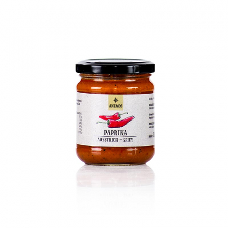 Sosuri, supe, fonduri - Tapenada de boia rosie (picanta), Anemos, 200 g