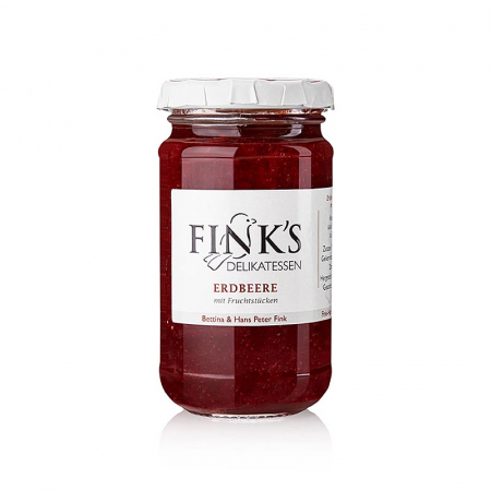 Miere, chutney si dulceata - Dulceata usoara de capsuni, delicatesenul Fink's, 220 g